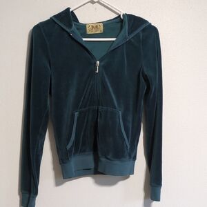 Juicy Couture Teal Hoodie